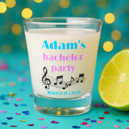 Custom Bachelor Party Shooting Glass Schnapsglas