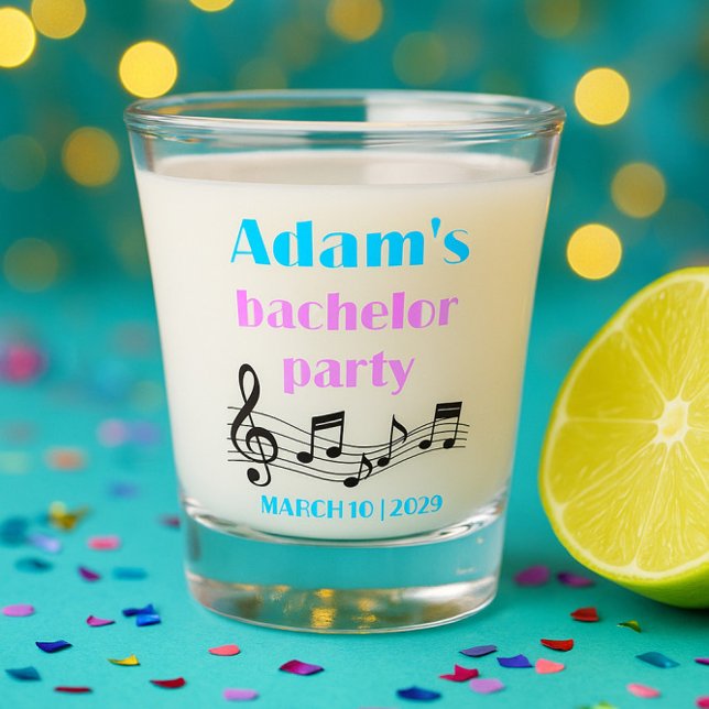 Custom Bachelor Party Shooting Glass Schnapsglas (Von Creator hochgeladen)