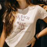 Custom Bachelorette Bach Club Gefallen an der Bach Tri-Blend Shirt<br><div class="desc">Passend zum Stil! Der T - Shirt "Bach Club" ist der perfekte Gefallen für die Braut - gemütlich,  trendig und bereit für jedes Junggeselinnen-Abschied-Abenteuer.</div>