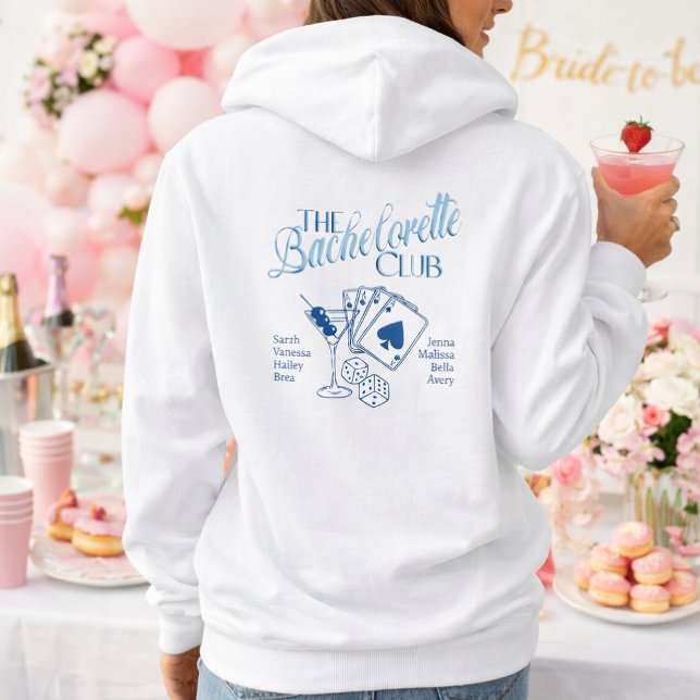 Custom Bachelorette Club Hoodie – Personalized  (Von Creator hochgeladen)