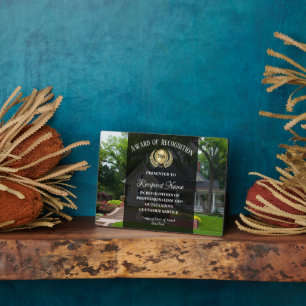 Custom Background Foto Business Real Anwesen Award Fotoplatte