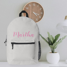 Custom backpack, personalized school bags  bedruckter rucksack
