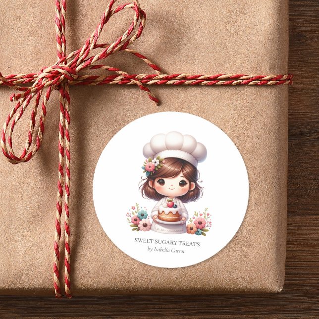 Custom Bakery Business Sticker (Créateur téléchargé)