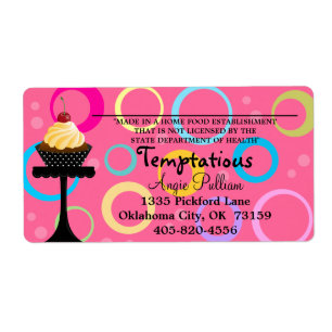 CUSTOM BAKERY ETIKETT