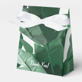 Custom Banana Leaf Print Fevor Box Geschenkschachtel