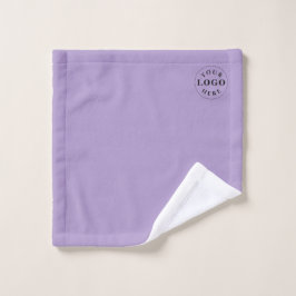 Custom Band Logo Wash Cloth in Soft Purple Style Waschlappen