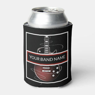 Custom Band Merch Guitar Rock & Roll Music Dosenkühler