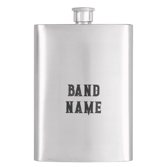 Custom Band Merge Flachmann (Vorderseite)
