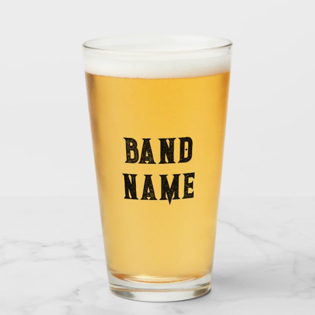 Custom Band Merge Glas (Vorne (Gefüllt))