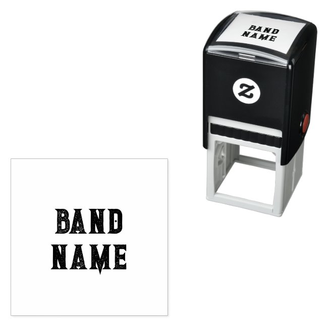 Custom Band Merge Permastempel (Beispiel)
