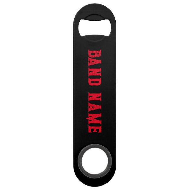 Custom Band Merge Speed Flaschenöffner (Vorderseite)