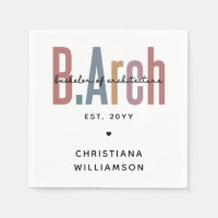 Custom BArch Bachelor of Architecture Abschluss