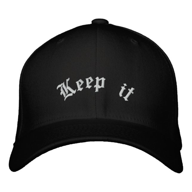 Custom Baseball Cap Bestickte Kappe (Vorderseite)