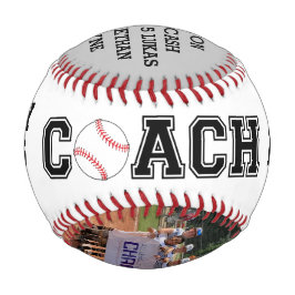 Custom Baseball Coach Keepake Ball Geschenk