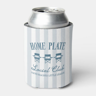 Custom Baseball Mom Home Plate Social Club Dosenkühler