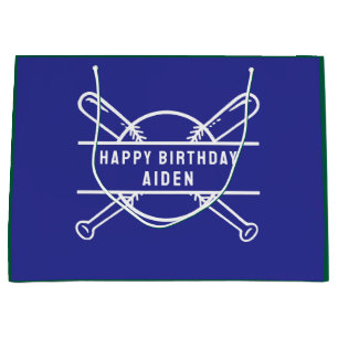 Custom Baseball Theme Party Große Geschenktüte
