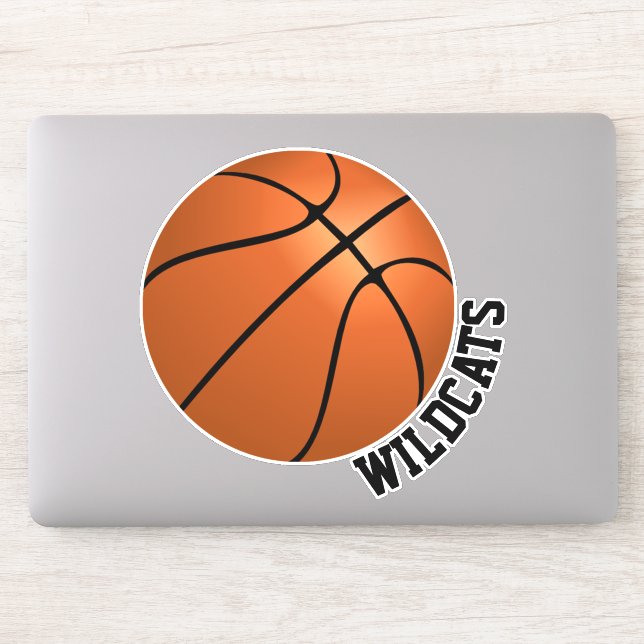 Custom Basketball Aufkleber (Computer)