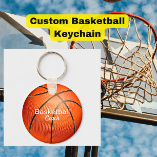 Custom Basketball Coach Keepake Schlüsselanhänger