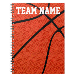 Custom Basketball Player, Coach oder Team Notebook Notizblock