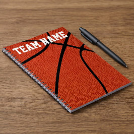 Custom Basketball Player, Coach oder Team Notebook Notizblock