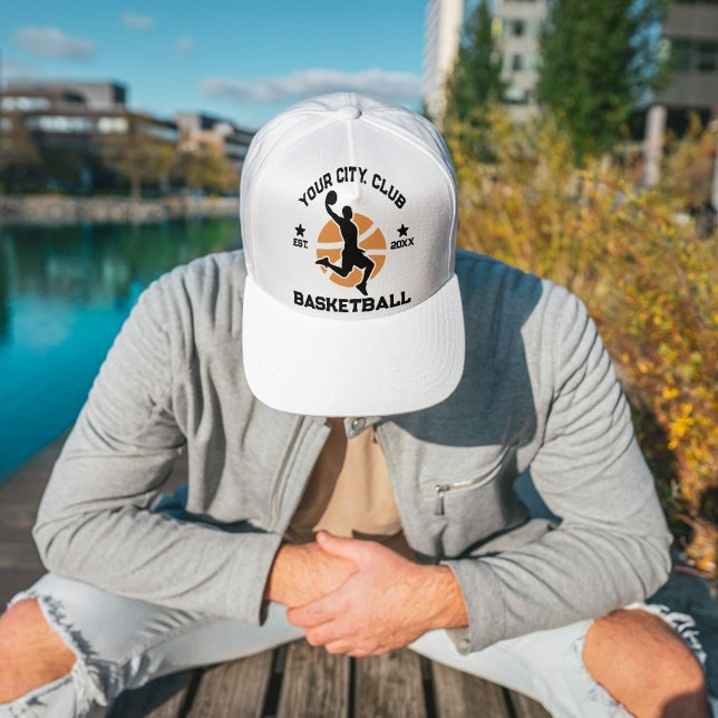 Custom Basketball Team Player Trucker Hat-Geschenk Truckerkappe (Custom Basketball Team Player Trucker Hat Gift)