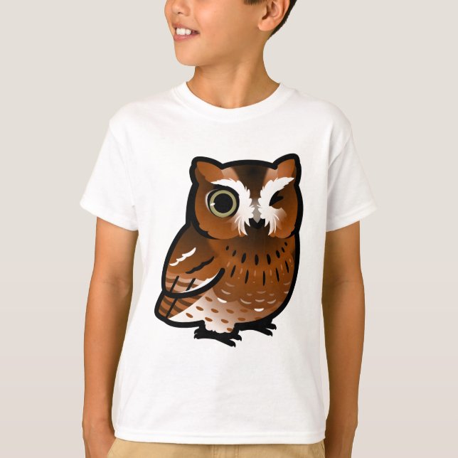 Custom Baylor the Screech Owl T-Shirt (Vorderseite)