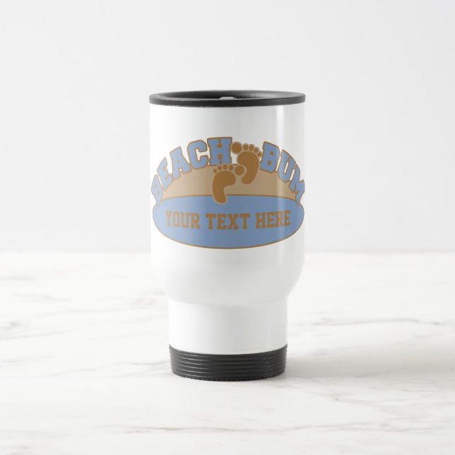 Custom Beach Bum Tasse - wählen Sie Stil, Farbe (Mittel)