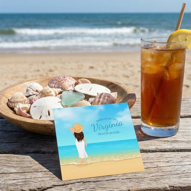 Custom Beach House Vacation Rental Gift Certificat (Von Creator hochgeladen)