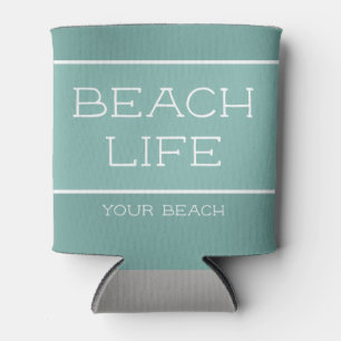 Custom Beach Life Sea Salt Waves Dosenkühler