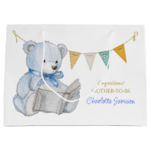 Custom Bear lesen ein Buch Baby Shooter
