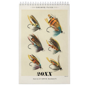 Custom Beautiful Flies Insect Collection 2024 Kalender
