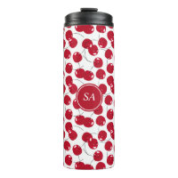 Custom Beautiful Fresh Red Cherry Muster Thermal