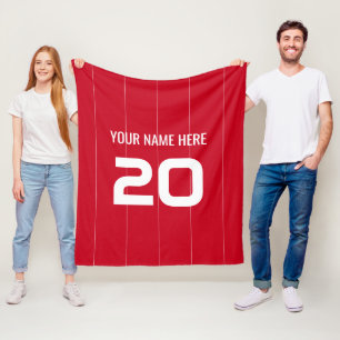 Custom Benfica Fleecedecke