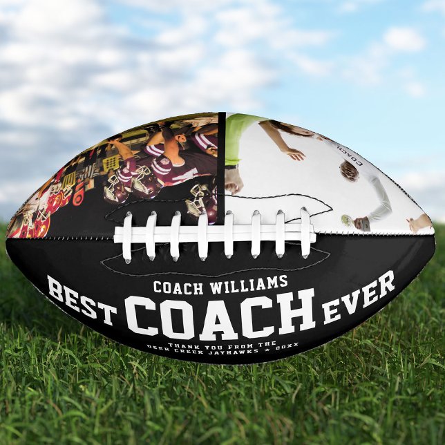 Custom BEST COACH JE Cool Danke 2 Fotos Football (Von Creator hochgeladen)