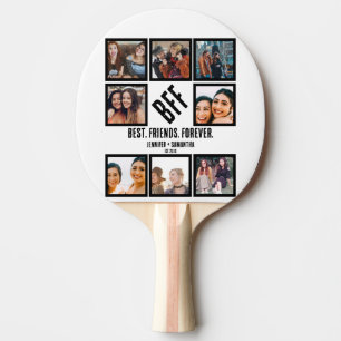 Custom Best Friends Forever BESTE FREUNDIN 8 FotoC Tischtennis Schläger