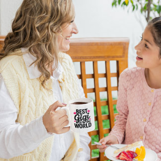 Custom Best Gigi in the World Grandma Mug  Kaffeetasse