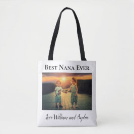 Custom Best Nana Ever Foto Tasche