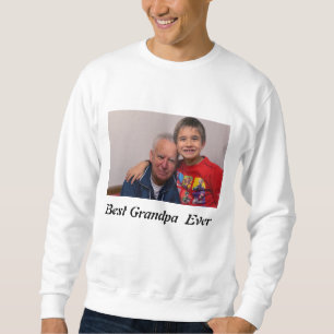 Custom Best Opa Ever Foto Sweatshirt