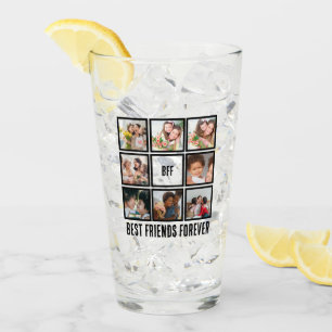 Custom BESTE FREUNDIN Best Friends Forever 8 Foto Glas