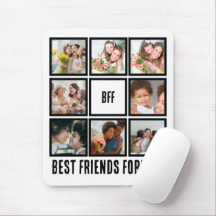 Custom BESTE FREUNDIN Best Friends Forever 8 Foto  Mousepad