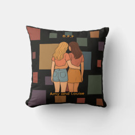 Custom BFF Best Friends Kissen