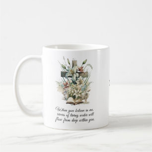 Custom Bible Verse Jesus Faith Christlicher Zitat Kaffeetasse