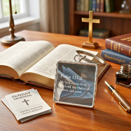 Custom Bible Verse Weihnachtsgeschenke für Pastore Schlüsselanhänger