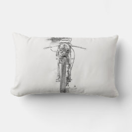 Custom Bike Motorrad Motorrad Schubkissen Lendenkissen