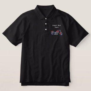 Custom Biker Stickerei Shirt