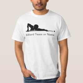 Custom Billiards Pool League Team Gear T-Shirt