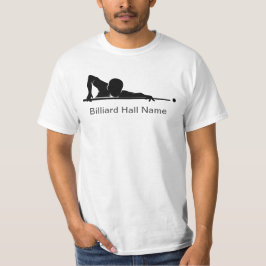 Custom Billiards Pool League Team Gear T-Shirt