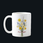 Custom Birth Flower Daffodil Personalized Mug Kaffeetasse<br><div class="desc">Celebrate a special connection with our Watercolor Birth Flower Personalized Mug. Featuring a floral illustration that represents the unique beauty of their birth month, this mug blends artistic flair with everyday functionality. The soft, ethereal watercolor textures pop against the crisp ceramic, creating a piece that feels more like a work...</div>