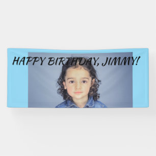 CUSTOM BIRTHDAY FOTO BANNER