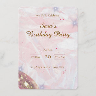 Custom Birthday Party Invitation